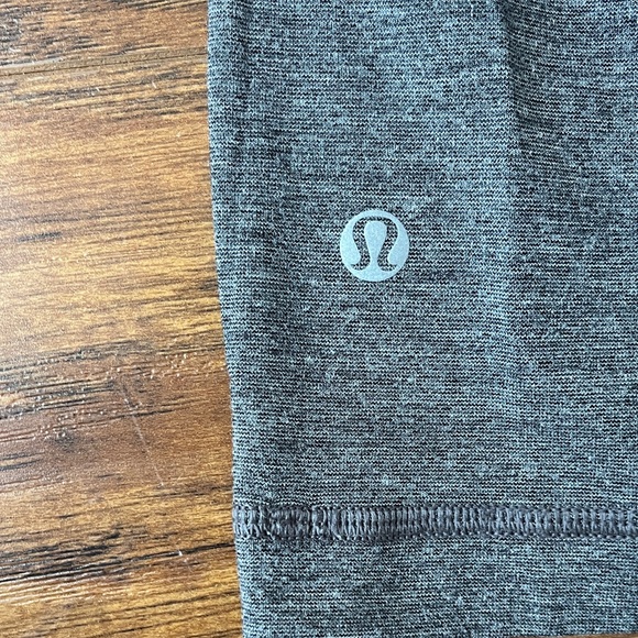 Lululemon Athletica Charcoal Heather Tee - Picture 6 of 6